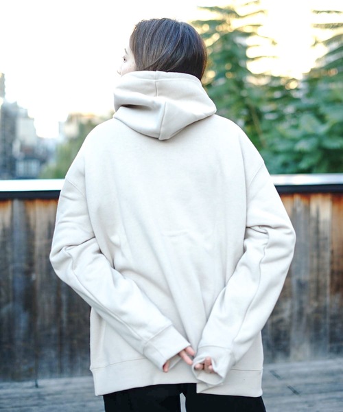 Blue Standard (ブルースタンダード)の「【BLUE STANDARD】裏フリースプルパーカー 裏起(パーカー・メンズ・レンガ/ブラウン系その他/ネイビー/オフホワイト/ブラック・MEDIUM/LARGE/X-LARGE)」の19枚目の写真