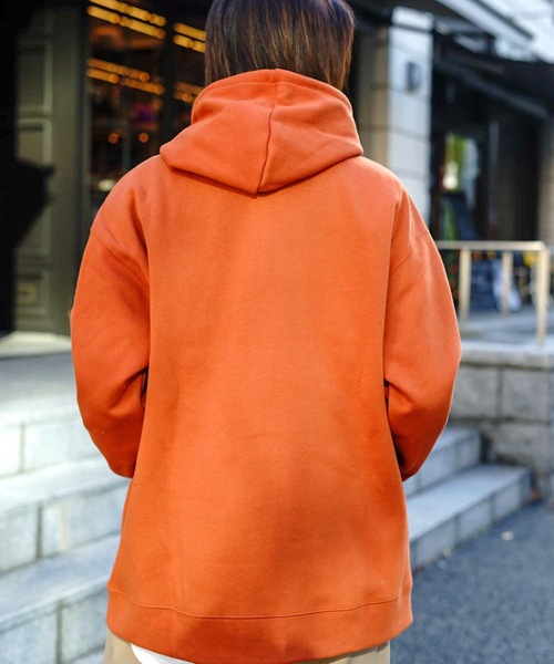 Blue Standard (ブルースタンダード)の「【BLUE STANDARD】裏フリースプルパーカー 裏起(パーカー・メンズ・レンガ/ブラウン系その他/ネイビー/オフホワイト/ブラック・MEDIUM/LARGE/X-LARGE)」の9枚目の写真