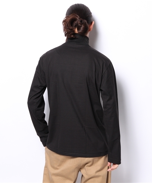 SQUOVAL（スクオーバル）の「タートルネックロングスリーブ（Tシャツ/カットソー・メンズ・ブラック/ホワイト・LARGE/MEDIUM）」の5枚目の写真