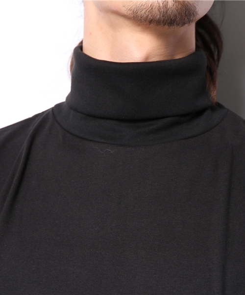 SQUOVAL（スクオーバル）の「タートルネックロングスリーブ（Tシャツ/カットソー・メンズ・ブラック/ホワイト・LARGE/MEDIUM）」の6枚目の写真