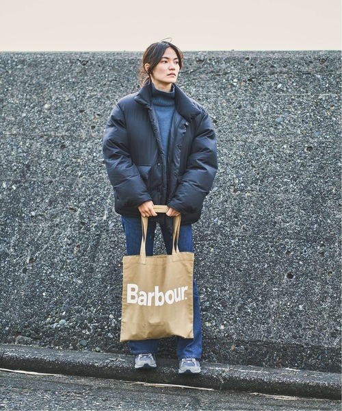 Barbour(バブアー)の「【Barbour / バブアー】別注グロサリートートバッグ(トートバッグ・メンズ・ブラック/ベージュ/グレー/カーキ/アイボリー・FREE)」の19枚目の写真
