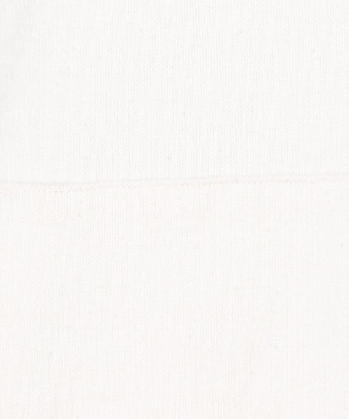 EDITION（エディション）の「COTTON NEP JERSEY カンガルーパーカー（パーカー・メンズ・ホワイト/ピンク・S/M）」の7枚目の写真