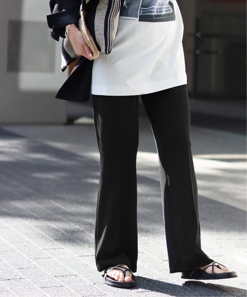 JOURNAL STANDARD（ジャーナルスタンダード）の「PLポンチスラックスライクパンツ◆（その他パンツ・レディース・ブラック/ベージュ/レッド・FREE）」の17枚目の写真