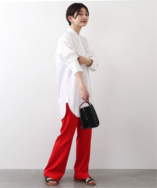 JOURNAL STANDARD（ジャーナルスタンダード）の「PLポンチスラックスライクパンツ◆（その他パンツ・レディース・ブラック/ベージュ/レッド・FREE）」の18枚目の写真