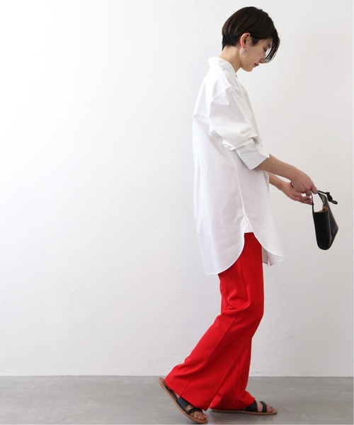 JOURNAL STANDARD（ジャーナルスタンダード）の「PLポンチスラックスライクパンツ◆（その他パンツ・レディース・ブラック/ベージュ/レッド・FREE）」の9枚目の写真