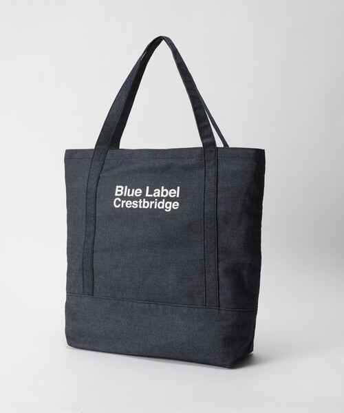 BLUE LABEL CRESTBRIDGE（ブルーレーベルクレストブリッジ）の「ポケッタブルトートバッグ（トートバッグ・レディース・オフホワイト/ネイビー・FREE）」の2枚目の写真
