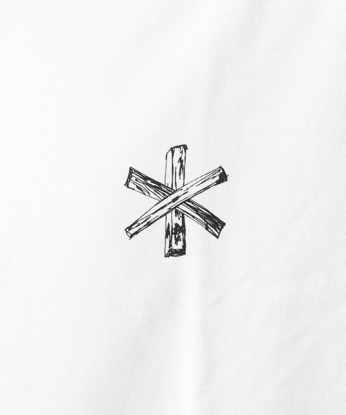 Snow Peak(スノーピーク)の「【Snow Peak×relume / スノーピーク】別注Camp Fire Printed Tee(Tシャツ/カットソー・メンズ・ホワイト/ブラウン/カーキ・SMALL/MEDIUM/LARGE)」の9枚目の写真