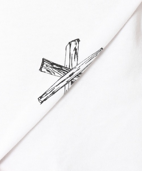 Snow Peak(スノーピーク)の「【Snow Peak×relume / スノーピーク】別注Camp Fire Printed Tee(Tシャツ/カットソー・メンズ・ホワイト/ブラウン/カーキ・SMALL/MEDIUM/LARGE)」の15枚目の写真