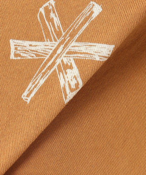 Snow Peak(スノーピーク)の「【Snow Peak×relume / スノーピーク】別注Camp Fire Printed Tee(Tシャツ/カットソー・メンズ・ホワイト/ブラウン/カーキ・SMALL/MEDIUM/LARGE)」の22枚目の写真