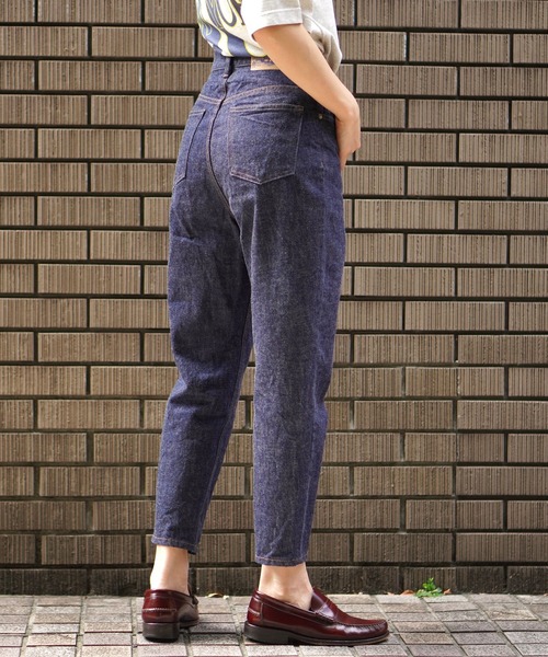 BROOKLYN OVERALL（ブルックリンオーバーオール）の「13oz ペンシルデニム（デニムパンツ・レディース・ネイビー・MEDIUM/LARGE/SMALL）」の13枚目の写真