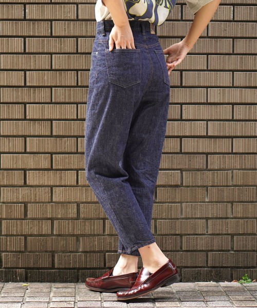 BROOKLYN OVERALL（ブルックリンオーバーオール）の「13oz ペンシルデニム（デニムパンツ・レディース・ネイビー・MEDIUM/LARGE/SMALL）」の11枚目の写真