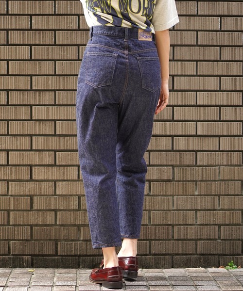 BROOKLYN OVERALL（ブルックリンオーバーオール）の「13oz ペンシルデニム（デニムパンツ・レディース・ネイビー・MEDIUM/LARGE/SMALL）」の12枚目の写真