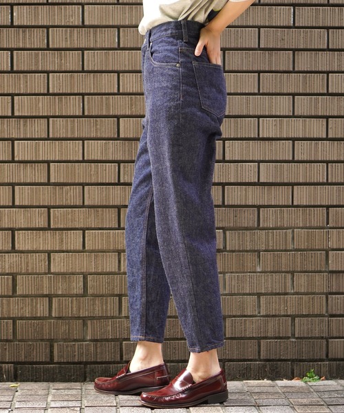 BROOKLYN OVERALL（ブルックリンオーバーオール）の「13oz ペンシルデニム（デニムパンツ・レディース・ネイビー・MEDIUM/LARGE/SMALL）」の14枚目の写真