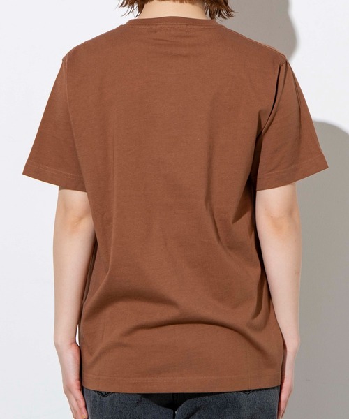 WEGO(ウィゴー)の「WEGO/funnyモチーフ刺繍Tシャツ(Tシャツ/カットソー・レディース・ブラウン/ライトパープル・LARGE/SMALL/MEDIUM)」の12枚目の写真