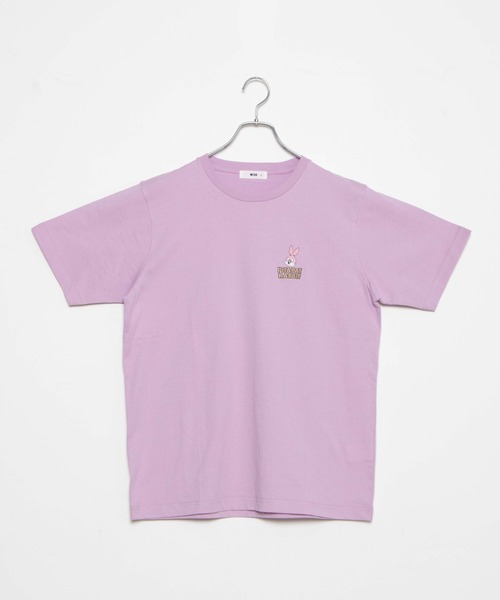 WEGO(ウィゴー)の「WEGO/funnyモチーフ刺繍Tシャツ(Tシャツ/カットソー・レディース・ブラウン/ライトパープル・LARGE/SMALL/MEDIUM)」の14枚目の写真