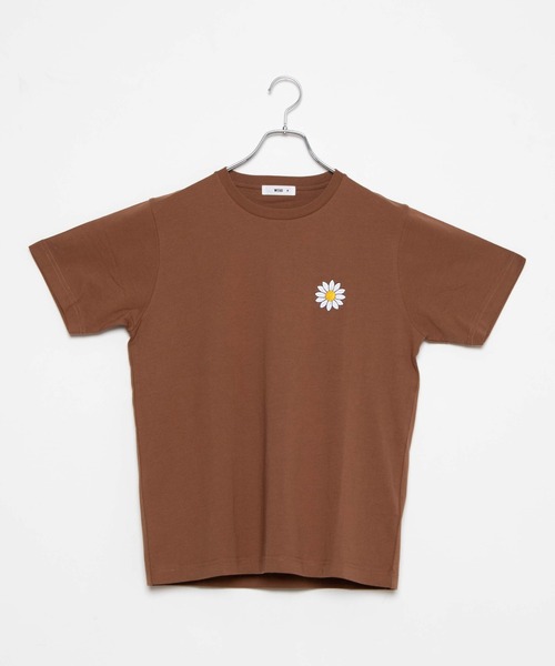 WEGO(ウィゴー)の「WEGO/funnyモチーフ刺繍Tシャツ(Tシャツ/カットソー・レディース・ブラウン/ライトパープル・LARGE/SMALL/MEDIUM)」の13枚目の写真