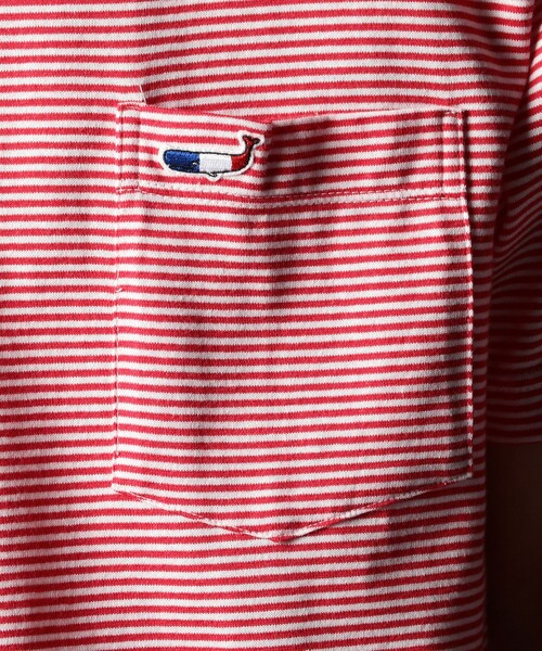 NOLLEY'S goodman(ノーリーズグッドマン)の「クジラワンポイント ポケット付きTシャツ(Tシャツ/カットソー・メンズ・ネイビー系3/ネイビー/グレイッシュベージュ/ホワイト/レッド系その他3・M/S/L/XL)」の14枚目の写真