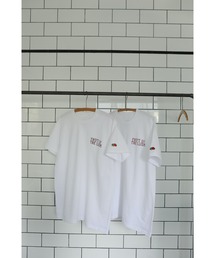 T-Shirt　Freeサイズ　ロゴ【AJUGA.×FRUIT OF THE LOOM】