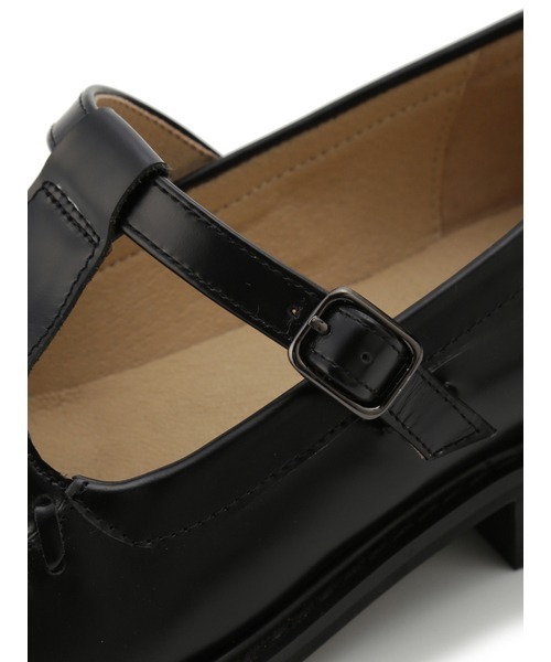 FURFUR（ファーファー）の「Tストラップローファー（その他シューズ・レディース・ブラック/ホワイト・36/37/38）」の7枚目の写真