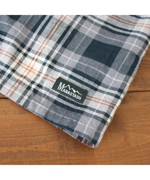 MANASTASH（マナスタッシュ）の「MANASTASH/マナスタッシュ　INDIAN CHECK SHORTS インディアンチェックショーツ（その他パンツ・メンズ・ネイビー/その他/ベージュ・MEDIUM/LARGE/X-LARGE）」の11枚目の写真