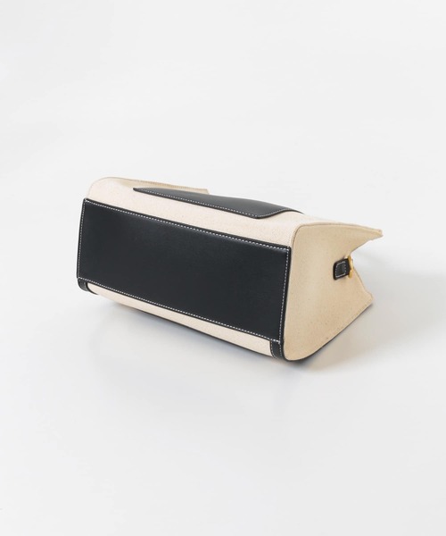 RODE SKO（ロデスコ）の「ALBINA キャンバスコンビトートバッグ（トートバッグ・レディース・ブラック/キャメル・ONE）」の16枚目の写真