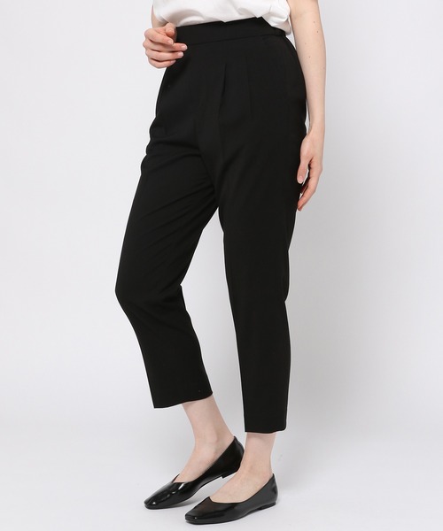 GLOBAL WORK(グローバルワーク)の「ウツクシルエットDRYテーパードパンツ/930424(スラックス・レディース・サックスブルー/グレー系その他6/ブラック/オフホワイト/ネイビー/グリーン系その他3/ラベンダー/イエロー系7・LARGE/MEDIUM/X-LARGE/XX-LARGE/SMALL/X-SMALL)」の19枚目の写真