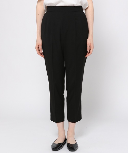 GLOBAL WORK(グローバルワーク)の「ウツクシルエットDRYテーパードパンツ/930424(スラックス・レディース・サックスブルー/グレー系その他6/ブラック/オフホワイト/ネイビー/グリーン系その他3/ラベンダー/イエロー系7・LARGE/MEDIUM/X-LARGE/XX-LARGE/SMALL/X-SMALL)」の12枚目の写真