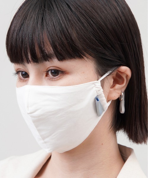 SPINNS（スピンズ）の「【MASSCOOL】アイスマスク（マスク・レディース・ブラック/ホワイト/グレー/オリーブ・ONESIZE）」の2枚目の写真