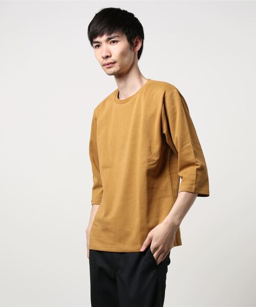 セール エムエフエディトリアルメンズ M F Editorial Men ダンボール天竺 クルーネック7分袖ゆるｔシャツ Tシャツ カットソー M F Editorial エムエフエディトリアル のファッション通販 Zozotown
