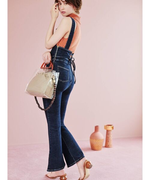 RESEXXY(リゼクシー)の「ウッド調チェーンクリアバッグ(ショルダーバッグ・レディース・ブラウン/ベージュ・FREE)」の17枚目の写真