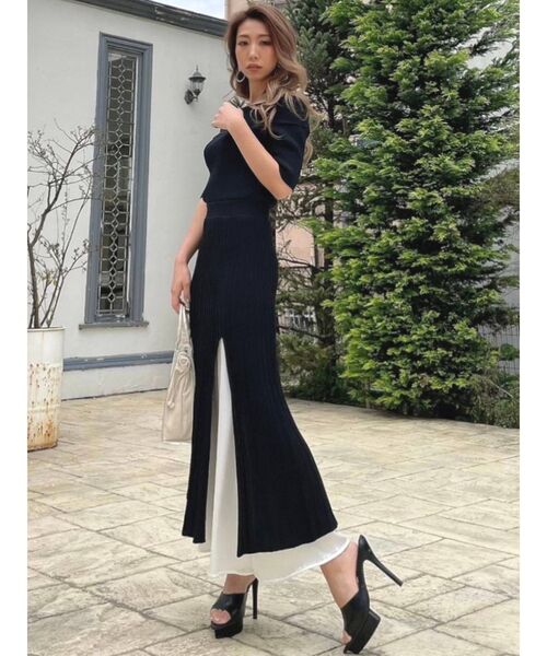 RESEXXY(リゼクシー)の「ウッド調チェーンクリアバッグ(ショルダーバッグ・レディース・ブラウン/ベージュ・FREE)」の15枚目の写真