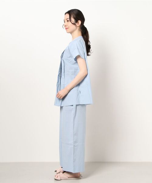 キッドブルー -コットンタック -半袖パジャマ -KNQK342 -kidblue