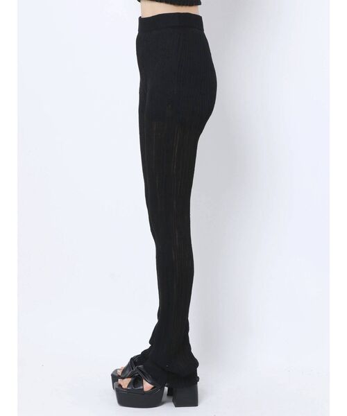 EMODA（エモダ）の「リンクルニットパンツ（その他パンツ・レディース・ブラック/オレンジ/ブルー・FREE）」の17枚目の写真