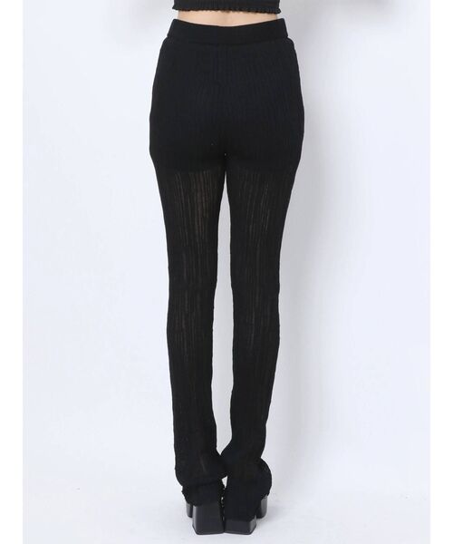 EMODA（エモダ）の「リンクルニットパンツ（その他パンツ・レディース・ブラック/オレンジ/ブルー・FREE）」の18枚目の写真