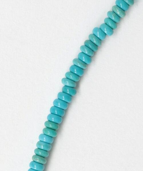 BEAUTY&YOUTH UNITED ARROWS(ビューティーアンドユースユナイテッドアローズ)の「BY ネックレス & グラスコード(ネックレス・メンズ・ホワイト/ターコイズブルー/ケリー・FREE)」の6枚目の写真