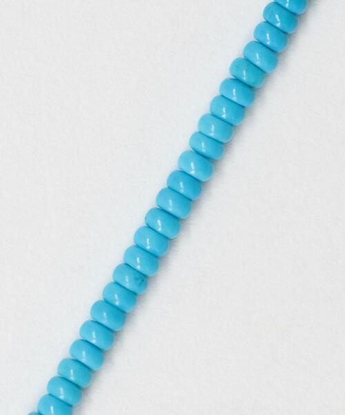 BEAUTY&YOUTH UNITED ARROWS(ビューティーアンドユースユナイテッドアローズ)の「BY ネックレス & グラスコード(ネックレス・メンズ・ホワイト/ターコイズブルー/ケリー・FREE)」の5枚目の写真