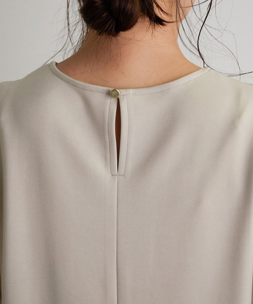 vis-`a-vis(ビサビ)の「【WEB限定】異素材カットミニワンピース(ワンピース・レディース・ブラック/ベージュ系その他/オリーブ・FREE)」の12枚目の写真