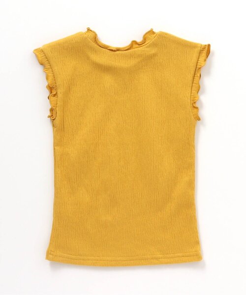 apres les cours（アプレレクール）の「/ノースリーブTシャツ（Tシャツ/カットソー・キッズ・ダークグリーン/チャコール/アイボリー/マスタード/ピンク・90/80/100/110/120/130/140）」の15枚目の写真