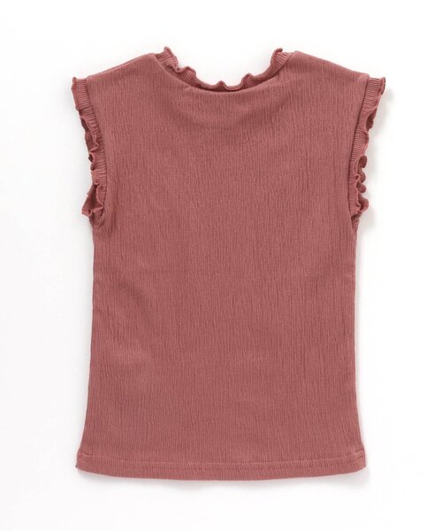 apres les cours（アプレレクール）の「/ノースリーブTシャツ（Tシャツ/カットソー・キッズ・ダークグリーン/チャコール/アイボリー/マスタード/ピンク・90/80/100/110/120/130/140）」の16枚目の写真