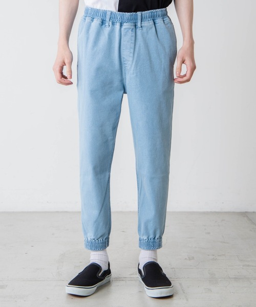 WEGO（ウィゴー）の「WEGO/ストレッチデニム スキニージョガーパンツ（デニムパンツ・メンズ・スカイブルー/コバルトブルー・MEDIUM/LARGE）」の12枚目の写真