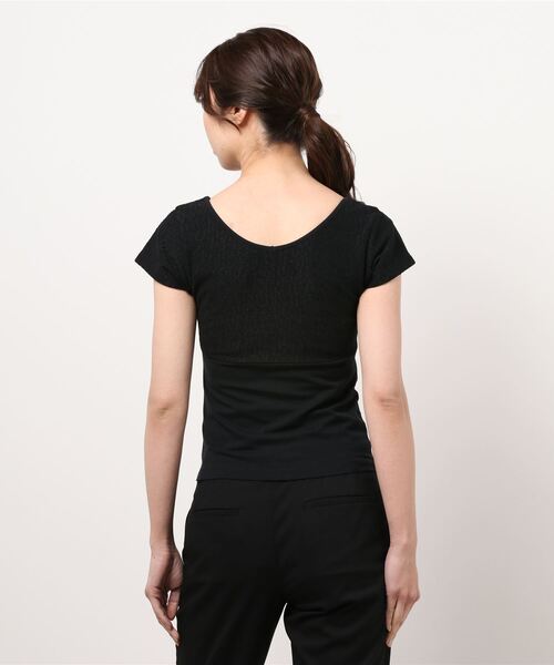 Charles Chaton(シャルルシャトン)の「Swan lake Tシャツ(Tシャツ/カットソー・レディース・アイボリー/ブラック・FREE)」の20枚目の写真