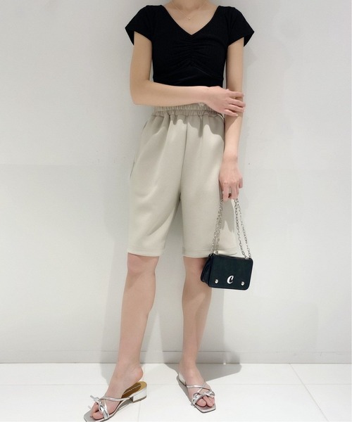 Charles Chaton(シャルルシャトン)の「Swan lake Tシャツ(Tシャツ/カットソー・レディース・アイボリー/ブラック・FREE)」の7枚目の写真