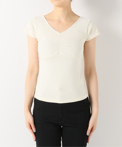 Charles Chaton(シャルルシャトン)の「Swan lake Tシャツ(Tシャツ/カットソー・レディース・アイボリー/ブラック・FREE)」の8枚目の写真