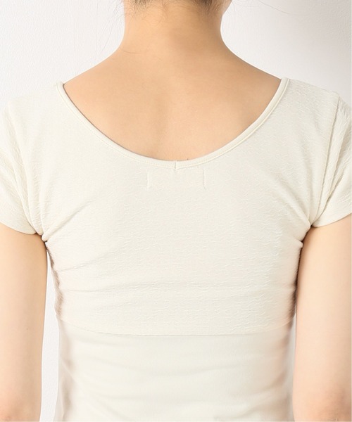 Charles Chaton(シャルルシャトン)の「Swan lake Tシャツ(Tシャツ/カットソー・レディース・アイボリー/ブラック・FREE)」の12枚目の写真