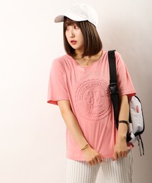 【je crois soi】型押しカットソー