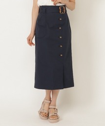 WILLSELECTION | ベルト付ツイルタイトスカート(スカート)