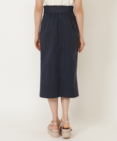 WILLSELECTION（ウィルセレクション）の「ベルト付ツイルタイトスカート（スカート・レディース・ネイビー/ベージュ・MEDIUM/SMALL）」の14枚目の写真