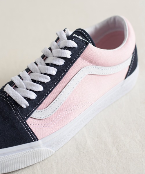 And A（アンドエー）の「VANS ヴァンズ / UA OLD SKOOL オールドスクール スエードローカットスニーカー /  VN0A3WKT4FW/4FV（スニーカー・メンズ・ターコイズブルー/ピンク・26cm/27.5cm/27cm/26.5cm/28cm）」の13枚目の写真