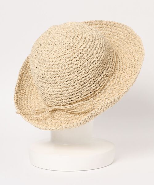 VIS(ビス)の「シンプルナチュラルハット(ハット・レディース・ベージュ/グレー系その他/ベージュ系その他・FREE)」の21枚目の写真