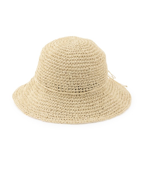VIS(ビス)の「シンプルナチュラルハット(ハット・レディース・ベージュ/グレー系その他/ベージュ系その他・FREE)」の12枚目の写真
